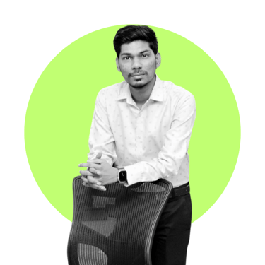 a man in a white shirt and black pants