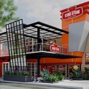 desain star steak by omah9.com