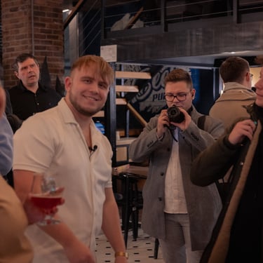 a shot of Daiana and the devs