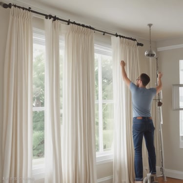 services-bricolage-pose-tringle-a--rideau-les-sables-d-olonne