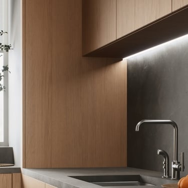 Cocina compacta reformada por Reformistas Valencia con muebles a medida