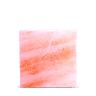 Natural pink salt tiles 8x8 inch for spa walls