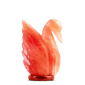 Himalayan pink salt lamp flame shape inch