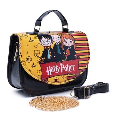 Bolsinha luxo Grifinória Harry Potter com alça