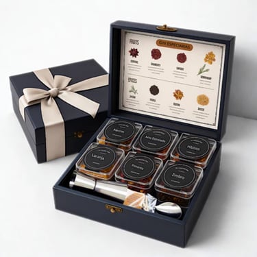 kit de especiarias para drink ou chá presente criativo Shopee