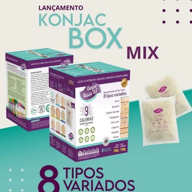 Massa Konjac MF em embalagem de 200g, opção saudável para substituir massas tradicionais.