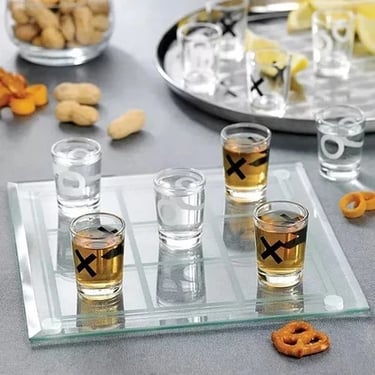 Jogo da Velha Drink perdeu bebeu, diversão adulta com amigos