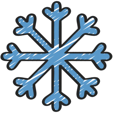 Logo dessiné climatisation et pompes à chaleur d'un artisan électricien RGE Qualipac à Magnac