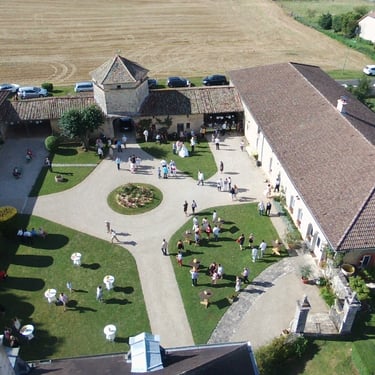 cour interieure drone