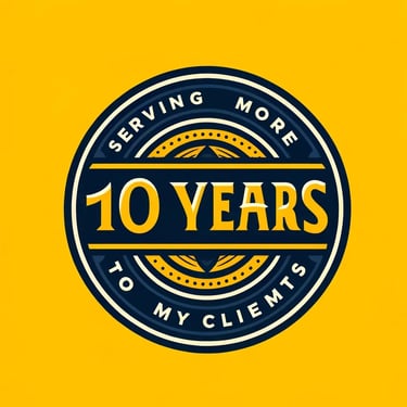 a logo for a service that is serving to customers