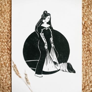 Affiche illustration soin rebozo