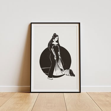 Cadre affiche bien-être soin rebozo