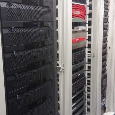 Logic Data Center after reorganization- Front EMC View