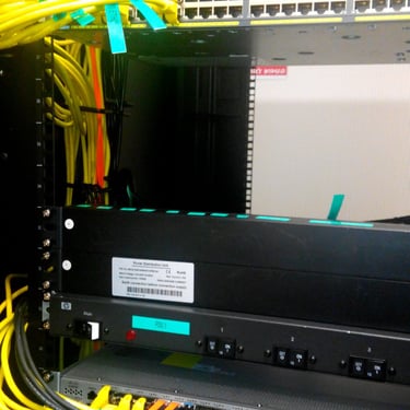 Logic Data Center after reorganization- Back Cisco Servers View