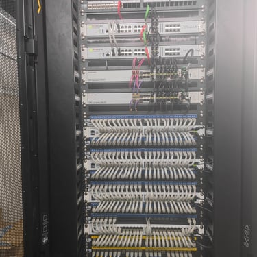 Tango.me Server Room - Front Full View