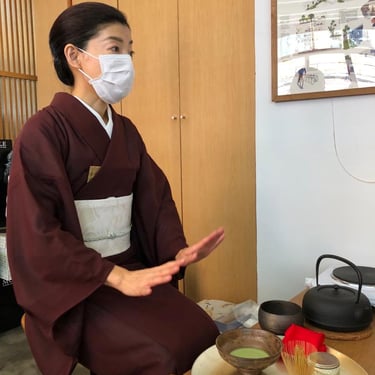 Matcha Whisking Workshop, July 2021