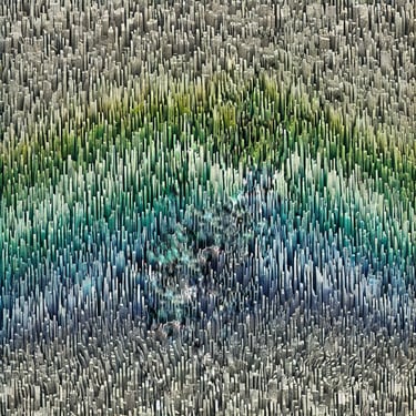  multi-layered sound energy becomes  a mass of fine textures and a mixture of colours. 