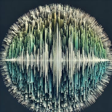 Deeper into the sound it changes shape subtly and textures appear