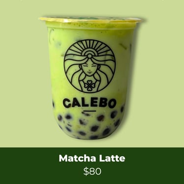 Matcha Latte 80 pesos