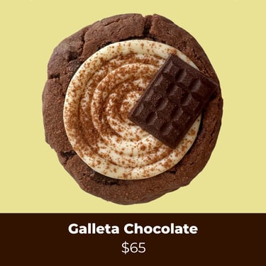 Galleta chocolate 65 pesos
