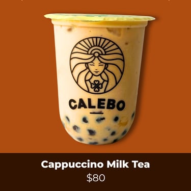 Cappuccino Milk Tea 80 pesos