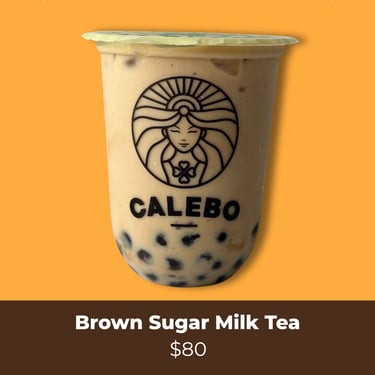 Brown Sugar Milk Tea 80 pesos