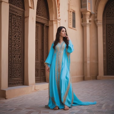 A rustic wooden surface holds various accessories including a purple lipstick, a metallic lipstick case, multiple necklaces with dark and clear beads, a pair of black earrings resembling flowers, rings, and a bottle of nail polish. To the right, a silver laptop with black keys is partially visible.