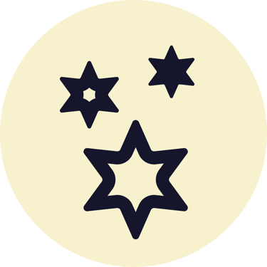 3 Petites étoiles