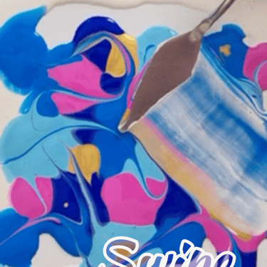 pictureup acrylic pouring puddle pour and swipe