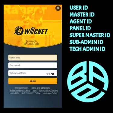 ONLINE CRICKET BETTING ID AVAILABLE DL MDL SMDL MASTER ID SUPER MASTER ID ADMIN ID AVAILABLE 