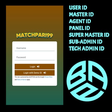 ONLINE CRICKET BETTING ID AVAILABLE DL MDL SMDL MASTER ID SUPER MASTER ID ADMIN ID AVAILABLE 