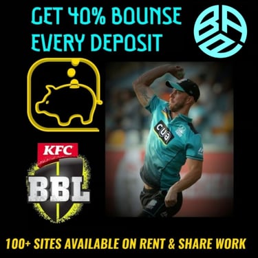 ONLINE CRICKET BETTING ID AVAILABLE DL MDL SMDL MASTER ID SUPER MASTER ID ADMIN ID AVAILABLE 