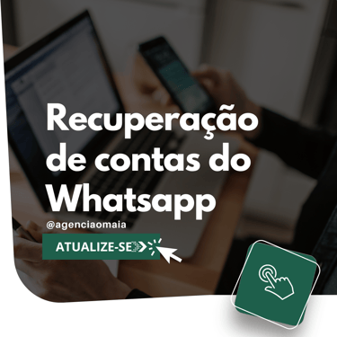 Recuperação de contas do whatsapp