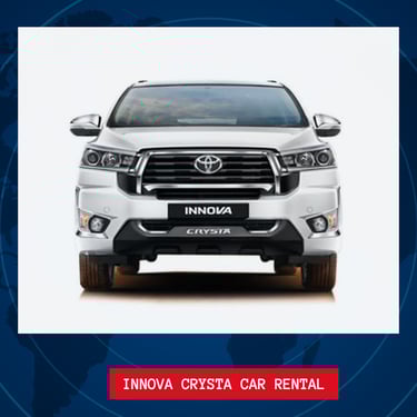 innova crysta on rent in Allahabad