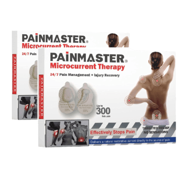 Twin pack of Painmaster Microcurrent Therapy patches.