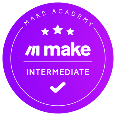 make.com intermediate badge certification