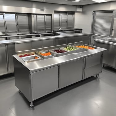 a stainless steel refrigerator with a large open door