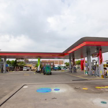 Restauración estación de servicio cali valle del cauca