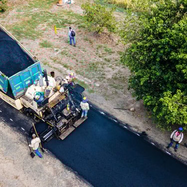 Mantenimiento asfalto via interna palmira valle del cauca