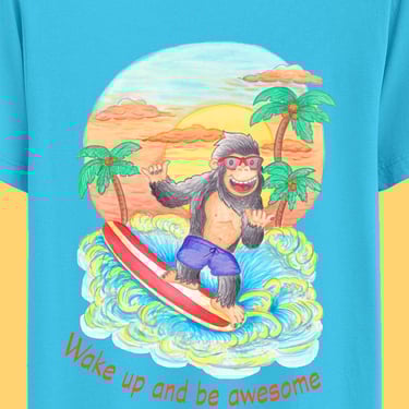Funny-t-shirts-with-surfing-gorilla-for-men-and-teenage-boy-gifts