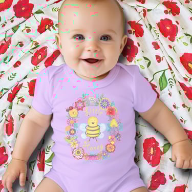 baby-girl-gifts-with-baby-girl-romper-and-baby-swaddle-wraps; baby-gift-set-with-floral-romper-and-baby-wrap;