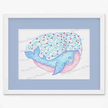 unisex-nursery-print-for-under-the-sea-decor-or-sea-themed-nursery-with-whaley-love-you-quote;