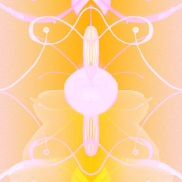 ilustracion digital sobre botánica eterea