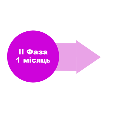 фото фіолетове коло з біло-фіолетовим написом 