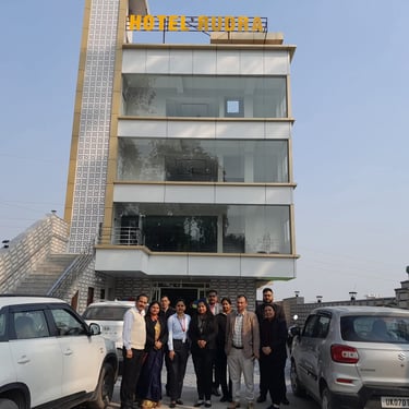 hotel rudra near jollygrant airport