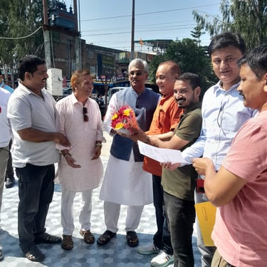 guest welcome of hotel rudra bhaniyawala