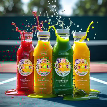 Drop Shot! Healthy Tennis Juice