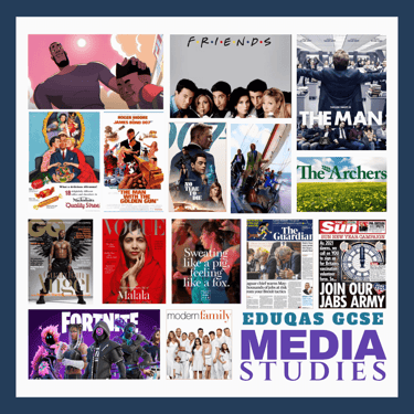 Media GCSE image montage