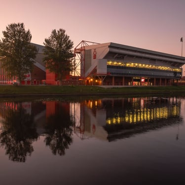 The City Ground, Notts Forest at Dawn