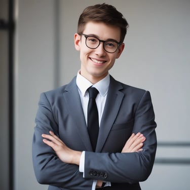 man standing near balcony